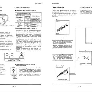 Tadano Crane TG 500E 2 Operation Manual TG 500E 2 O 01F 2000 EN FR 2