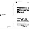 Tadano Crane TG 500E 3 Operation Manual TG 500E 3 O2 2EJ 2000 EN JP 1