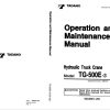 Tadano Crane TG 500E 3 Operation Manual TG 500E 3 O5 2EJ 1997 EN JP 1
