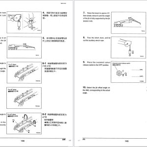 Tadano Crane TG 500E 3 Operation Manual TG 500E 3 O7 3CE 2002 EN JP 2