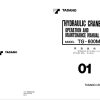 Tadano Crane TG 600M 1 Operation Manual TG 600M 11 O 01 2000 EN JP 1