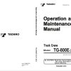 Tadano Crane TG 800E 3 Operation Manual TG 800E 3 O1 2EJ 2004 EN JP 1