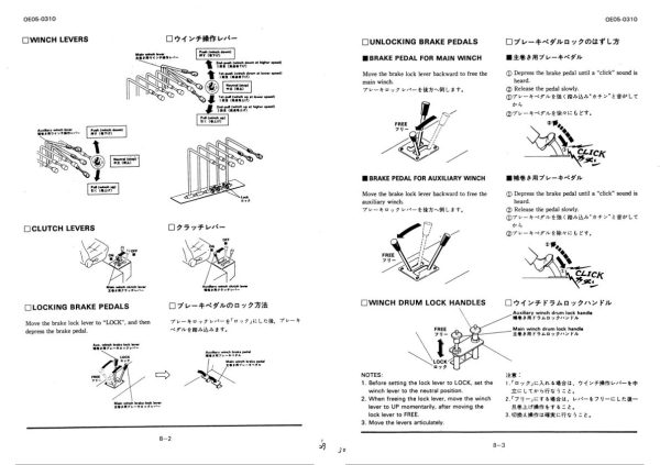 Tadano Crane TG 900E 1 Operation Manual TG 900E 1 O 03 2000 EN JP 2