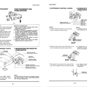 Tadano Crane TG 900E 1 Operation Manual TG 900E 1 O 03F 2000 EN FR 2
