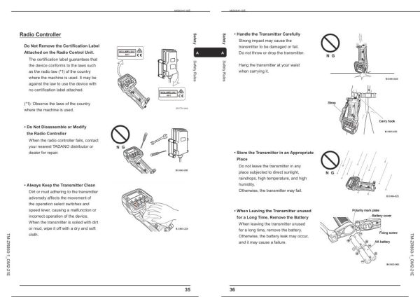 Tadano Crane TM ZR860 1 Operation Manual TM ZR860 1 OM2 21E 2