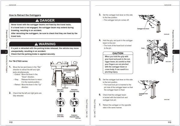 Tadano Crane TM ZT820 2 TM ZT1000 1 Operation Manual TM ZT1000 1 OM1 11E 2022 2
