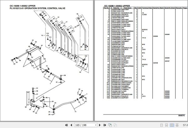 Tadano Hydraulic Wrecker OC 160M 1 00002 Upper Parts Catalog 2