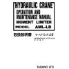 Tadano Moment Limiter AML LB Operation Maintenance Manual AT F50 1 O 02 EN JP 1