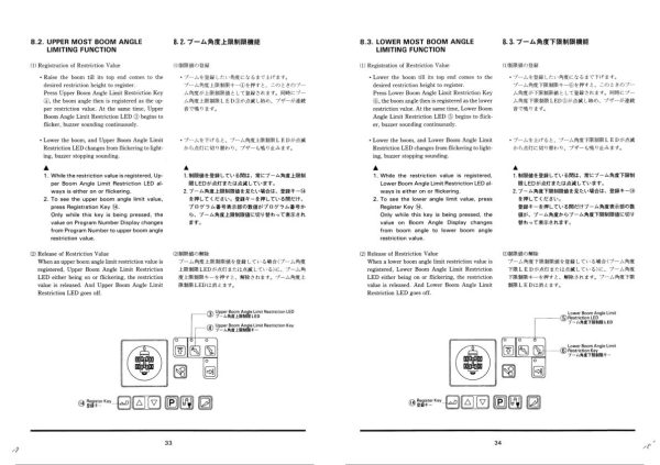 Tadano Moment Limiter AML LB Operation Maintenance Manual AT F50 1 O 02 EN JP 2