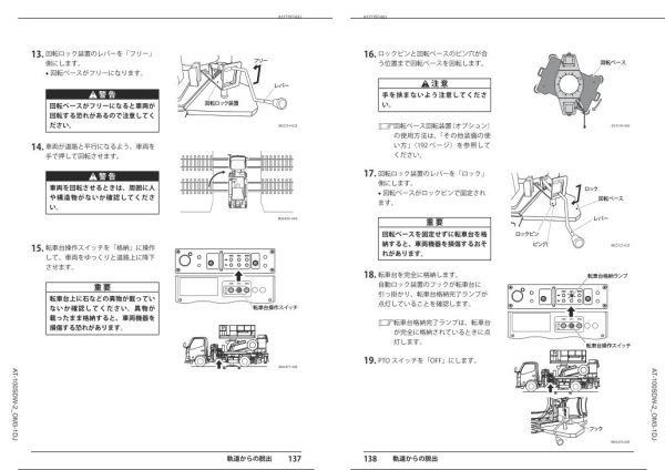 Tadano Work Platform AT 100SDW 2 Operation Manual AT 100SDW 2 OM3 1DJ 2023 JP 2