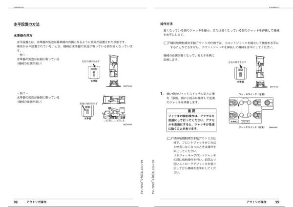 Tadano Work Platform AT 110TTED 5 Operation Manual AT 110TTED 5 OM3 1AJ 2
