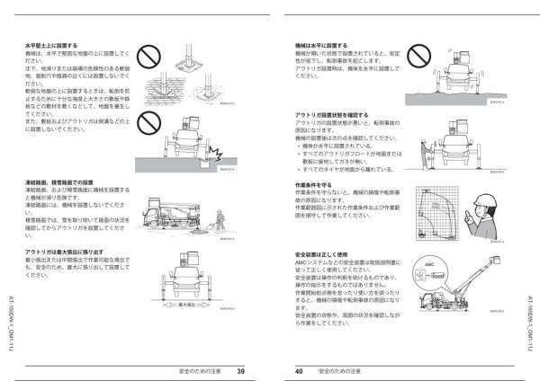 Tadano Work Platform AT 150DW 1 Operation Manual AT 150DW 1 OM1 11J 2023 JP 2
