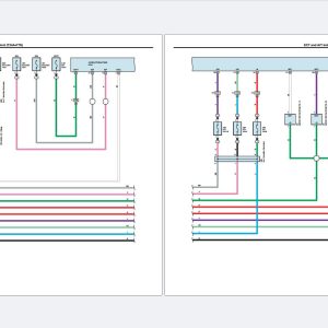Toyota Alphard Hybrid VellFire Hybrid 2025 Electrical Wiring Diagram 2