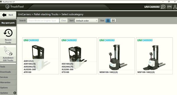 TruckTool 4.6.1.37 11.2024 Diagnostic Solution CAT TCM Rocla Mitsubishi UniCarriers 1