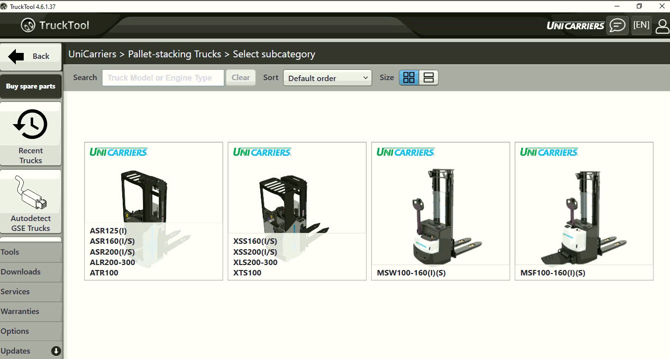 TruckTool 4.6.1.37 11.2024 Diagnostic Solution CAT TCM Rocla Mitsubishi UniCarriers 1