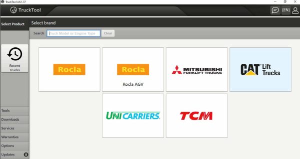 TruckTool 4.6.1.37 11.2024 Diagnostic Solution CAT TCM Rocla Mitsubishi UniCarriers 8