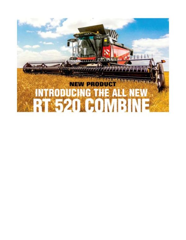 Versatile Combine RT520 Parts Catalog 2018 1