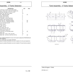 Versatile Seeding Tillage AC600 Parts Catalog 1