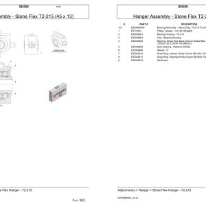 Versatile Seeding Tillage SD550 Parts Catalog 1