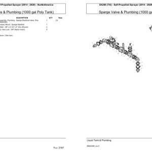 Versatile Self Propelled Sprayer SX280 T4i North America Parts Catalog 2014 2020 1