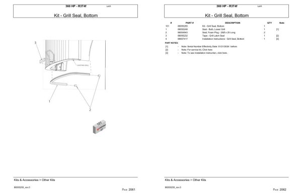 Versatile Tractor 360 HP R3T4f Parts Catalog 2