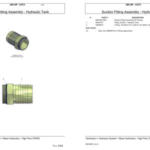Versatile Tractor 395 HP C3T3 Parts Catalog 1