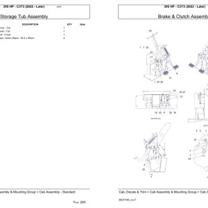 Versatile Tractor 395 HP C3T3 Parts Catalog 2022 1