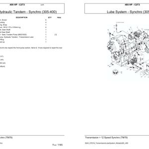 Versatile Tractor 400 HP C2T3 Parts Catalog 1