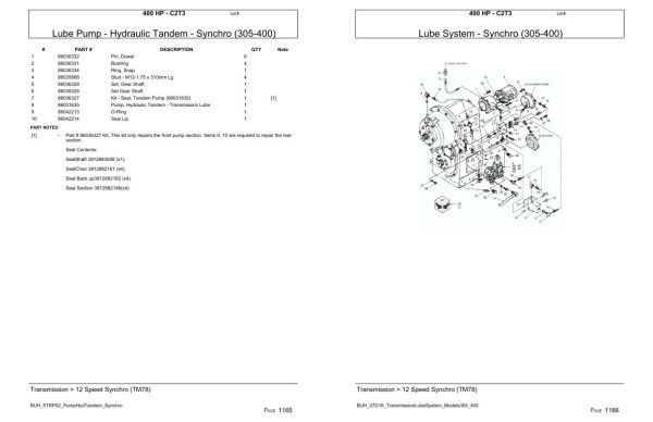 Versatile Tractor 400 HP C2T3 Parts Catalog 1