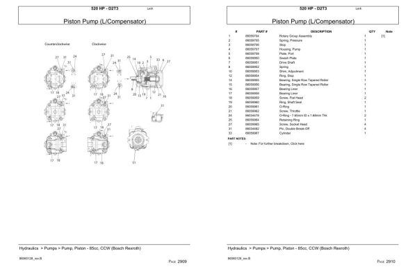 Versatile Tractor 520 HP D2T3 Parts Catalog 2