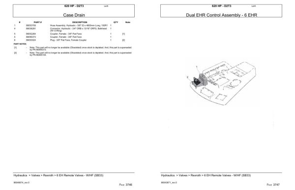 Versatile Tractor 620 HP D2T3 Parts Catalog 1