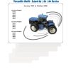 Versatile Tractor 9384 Large 4WD Parts Catalog 1999 2000 1