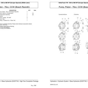 Versatile Tractor DeltaTrack T4f 530 to 580 HP Scraper Special Parts Catalog 2022 1
