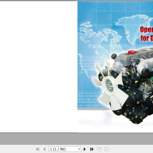Xinchai Engine D Series 4D27G31 Operation and Maintenance Manual 2015 EN 1