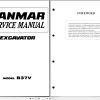Yanmar Excavator B37V Service Manual 1