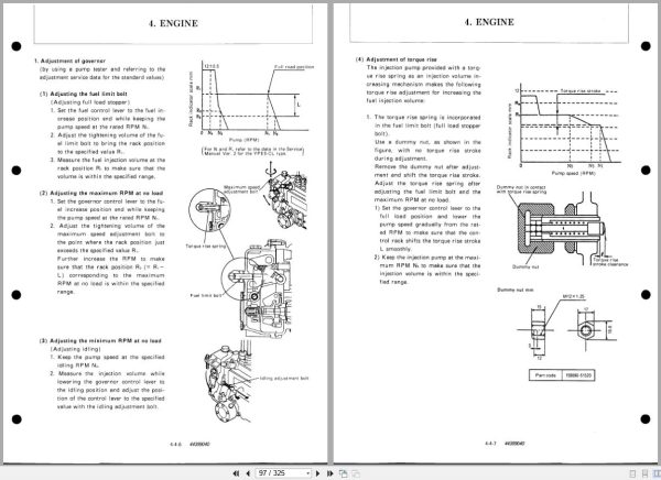 Yanmar Excavator B37V Service Manual 2