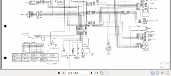Yanmar Excavator B37V Service Manual 4