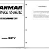 Yanmar Excavator B37V Service Manual 44399040 1