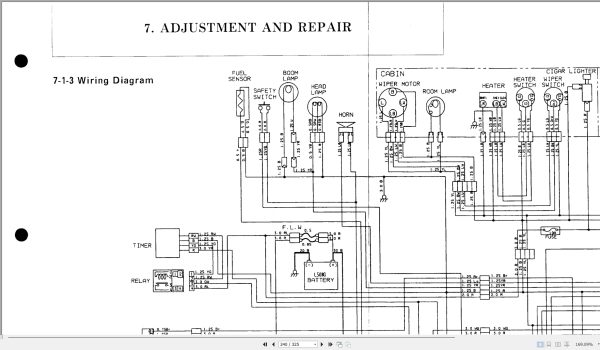 Yanmar Excavator B37V Service Manual 44399040 4
