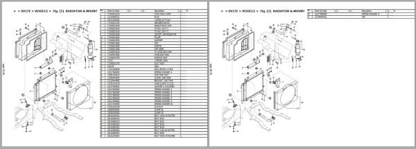 Yanmar Excavator SV17 SV17E Parts Catalog Y01YA600 3