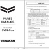 Yanmar Mini Excavator SV86 7 2PB Parts Catalog CPC39ENMA00100 1