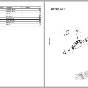Yanmar Mini Excavator VIO38 7 Parts Catalog CPB83ENMA00100 2