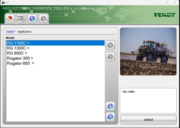 AGCO EDT V1.128.24284.909 05.2025 Diagnostic Program 1