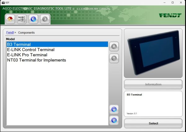 AGCO EDT V1.128.24284.909 05.2025 Diagnostic Program 3