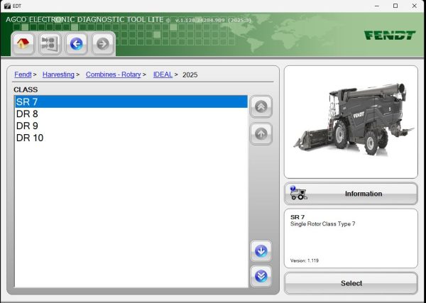 AGCO EDT V1.128.24284.909 05.2025 Diagnostic Program 7