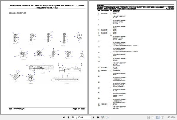 Ag Chem Applicators Air Max Precision and Air Max Precision 2 Parts Catalog 539950D1 3