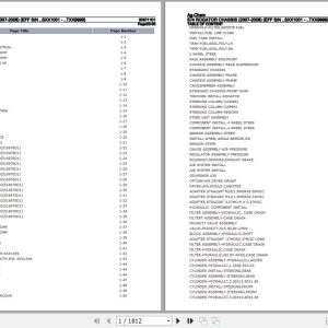 Ag Chem Rogator Chassis 874 Parts Catalog 506711D1 1