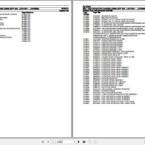 Ag Chem Rogator Chassis 884 1084 Parts Catalog 520361D1 1