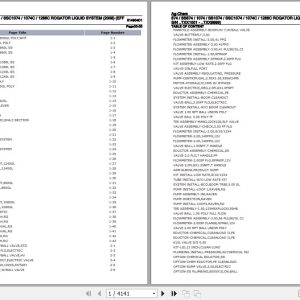 Ag Chem Rogator Liquid System 874 SS874 1074 SS1074 SSC1074 1074C 1286C Parts Catalog 514904D1 1