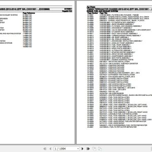 Ag Chem Terragator Chassis TG8400 Parts Catalog 537858D1 1